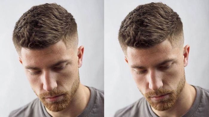 Tóc Armani đẹp cuốn hút